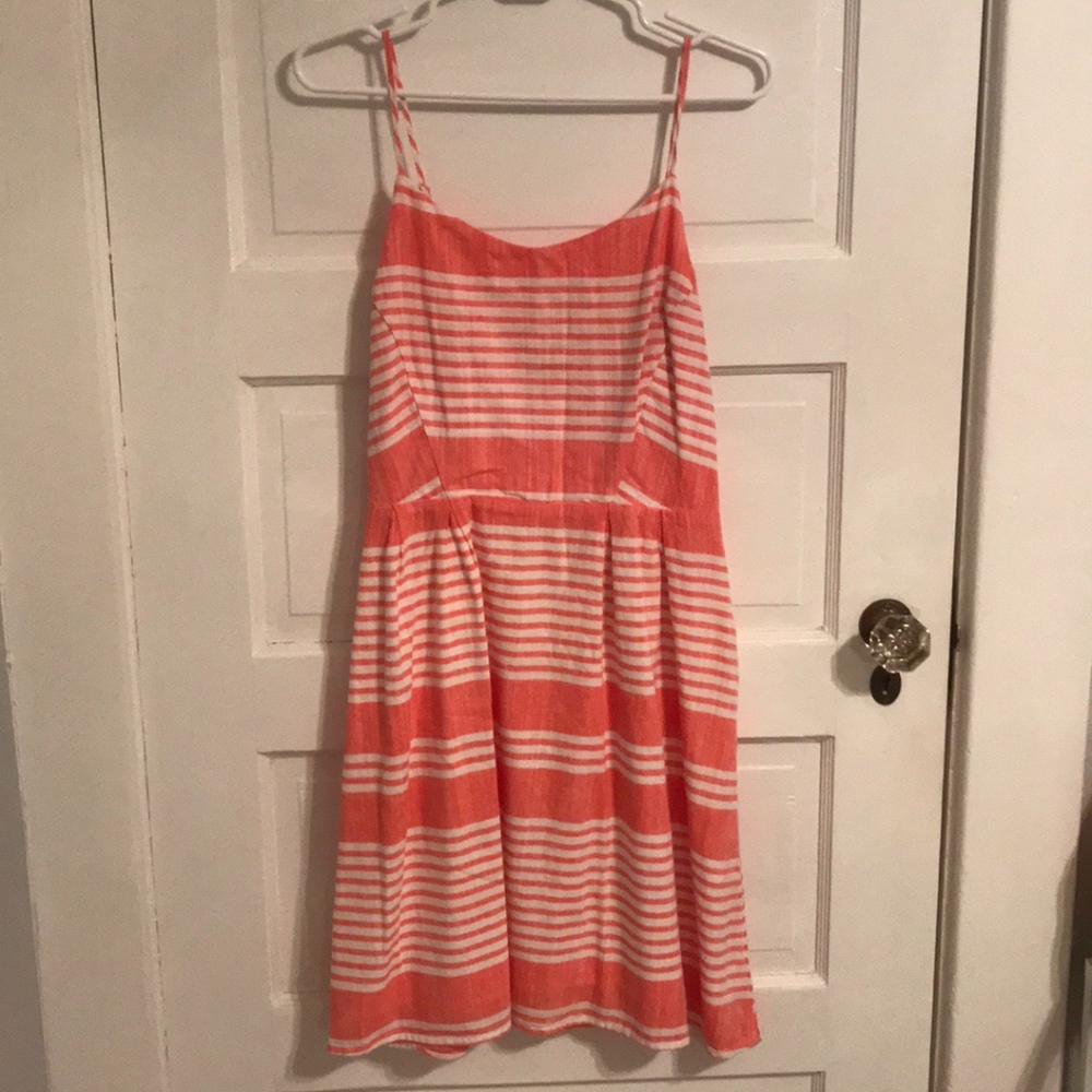 Medium Pink Striped Dress